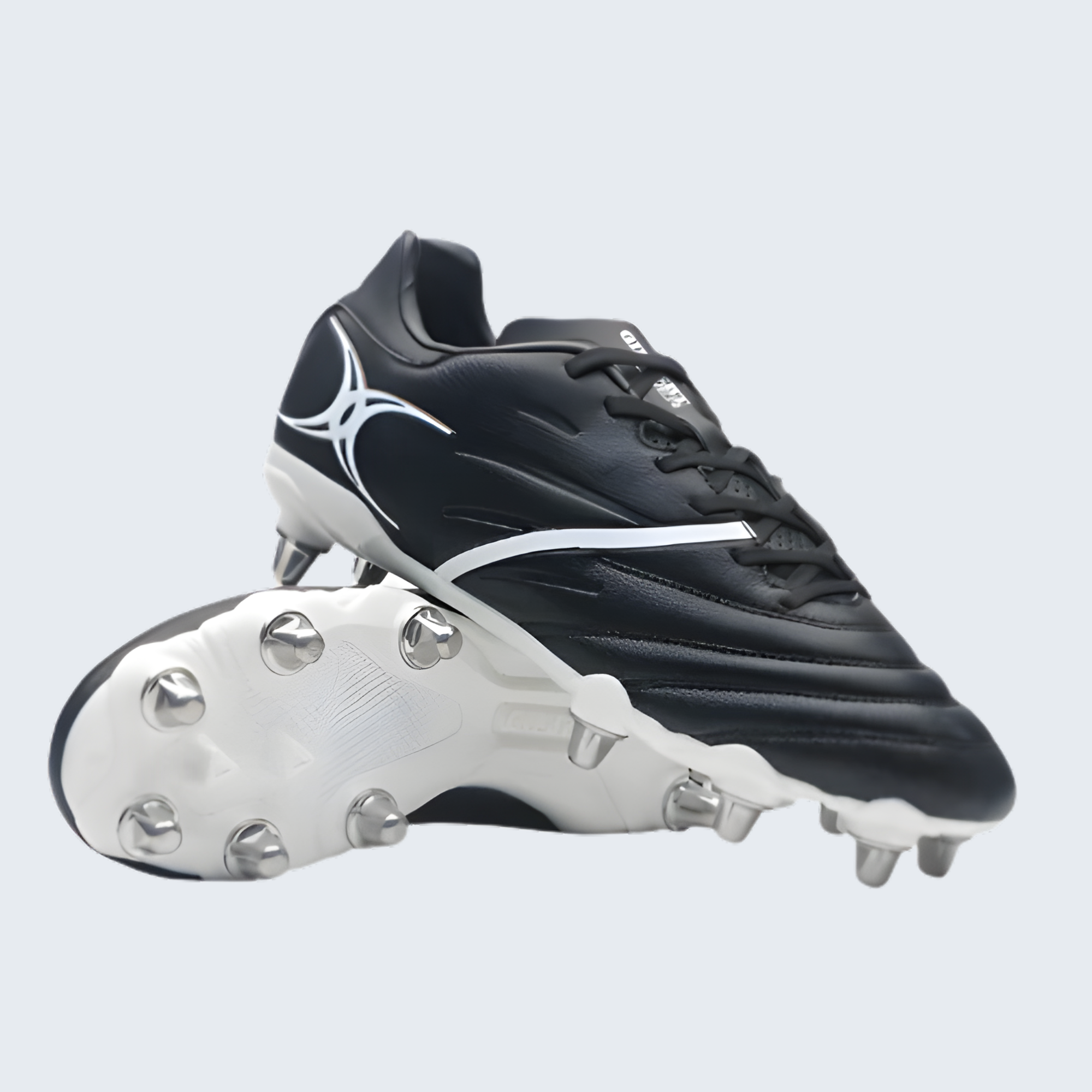 Gilbert Rugby Boot Black/White