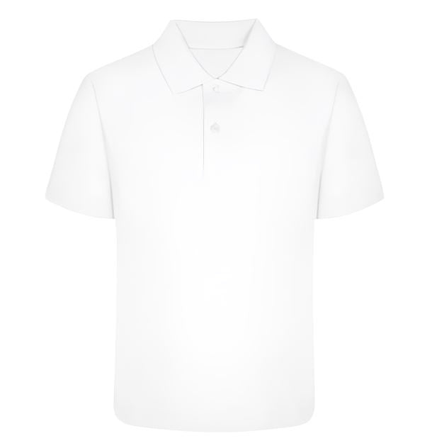 Polo Shirt - White (Primary School)