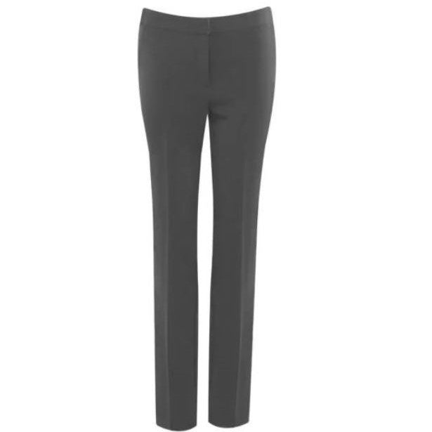 School Trousers - Girls Straight Trousers - Grey (Secondary School)