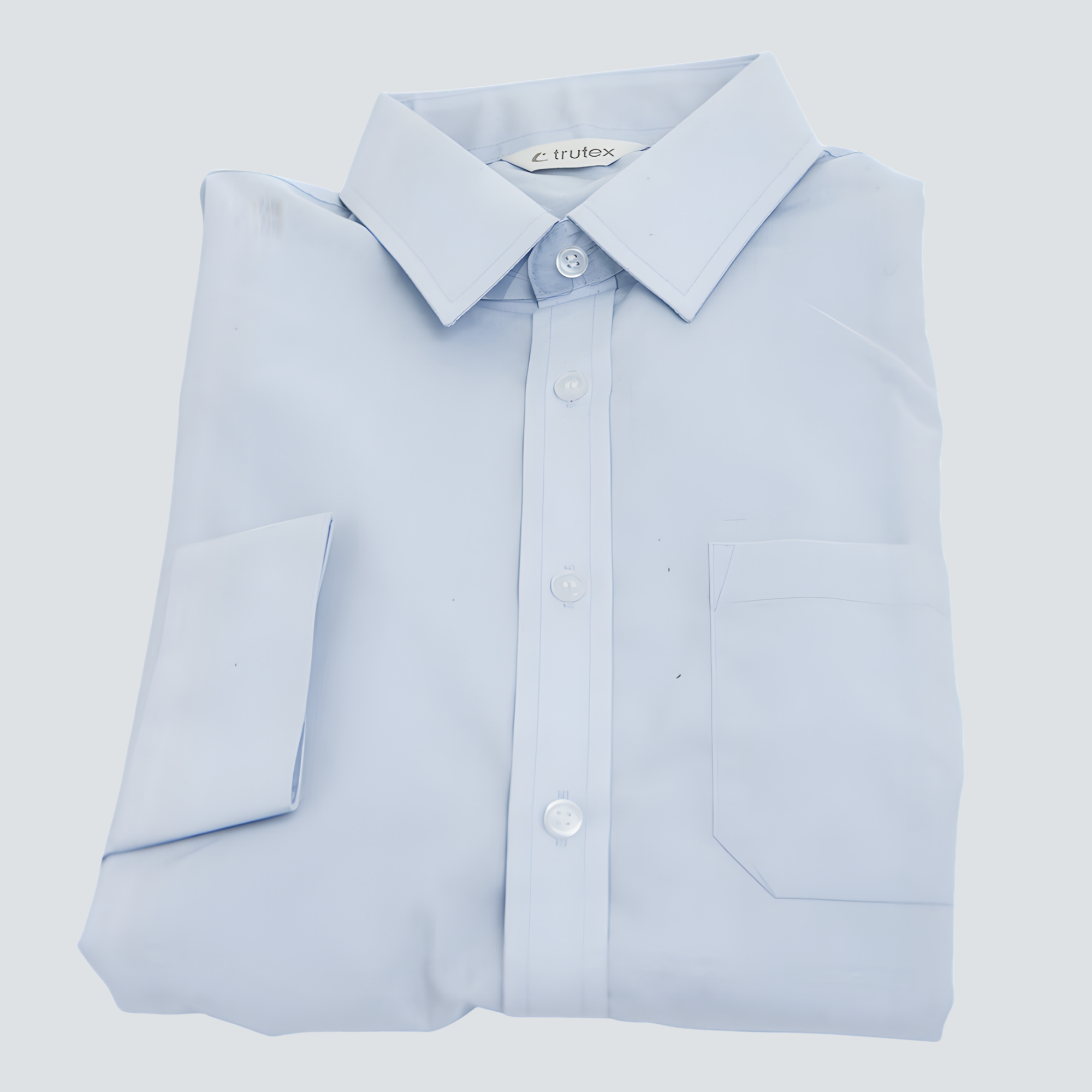 Blouse Long Sleeve Girls- Blue (Primary School)