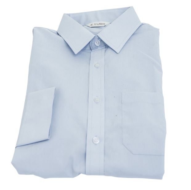 Blouse Long Sleeve Girls- Blue (Primary School)