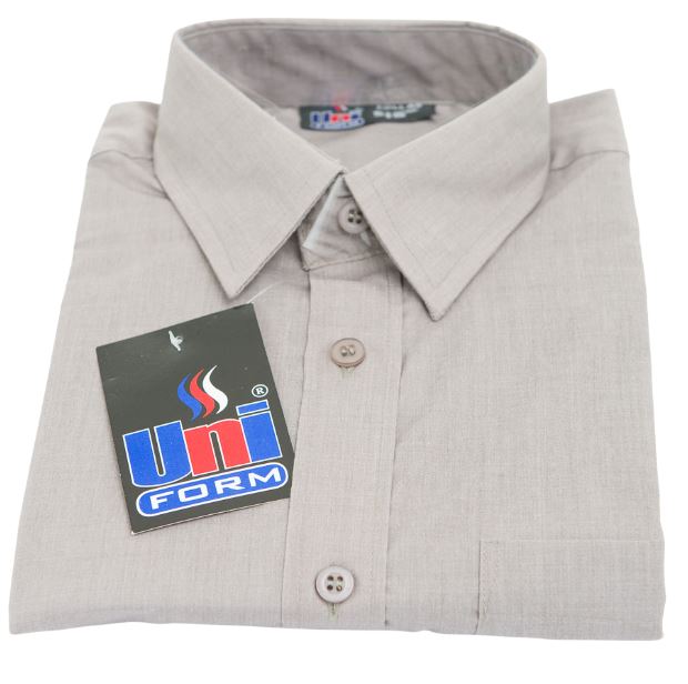 Blouse Long Sleeve Girls - Grey (Primary School)
