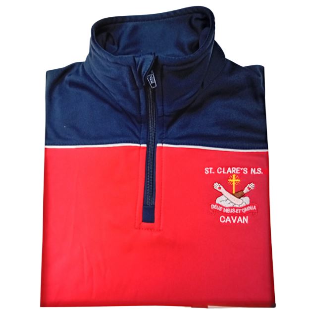 St. Clare's NS Cavan Quarter Zip Top