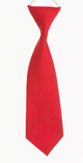 Tie (Elasticated) – Red