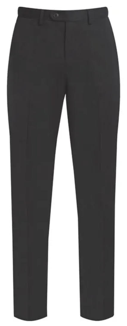 School Trousers - Yellowstone/Virginian Brands - Boys Slim Fit Trousers - Black