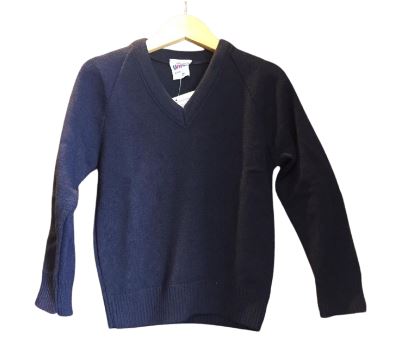 Knit Jumper (Acrylic) – Navy