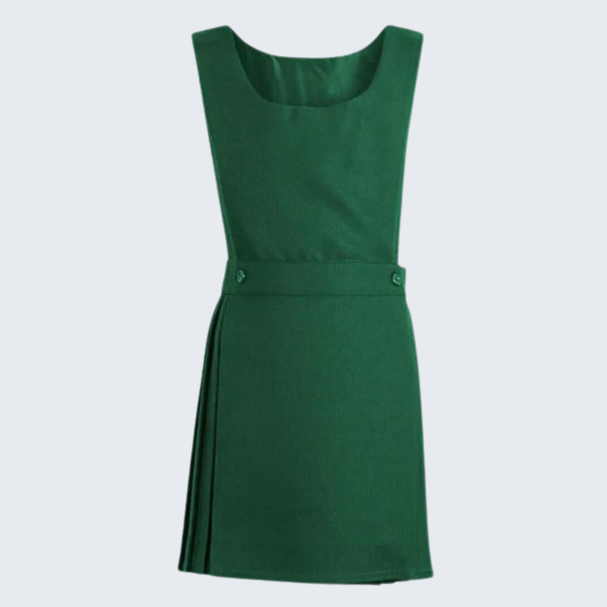 Classic Pinafore Pleated - Green