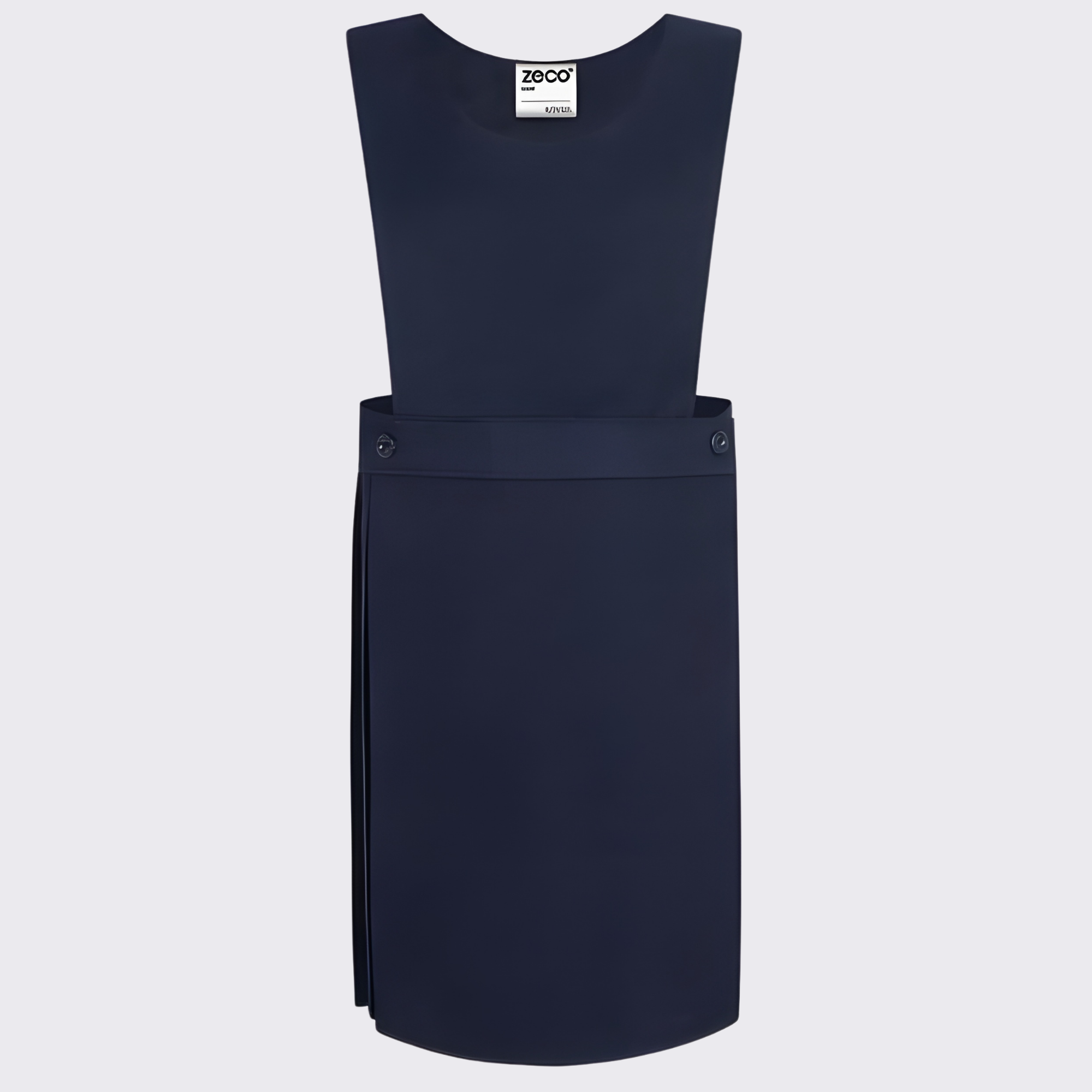 Classic Pinafore Pleated - Navy