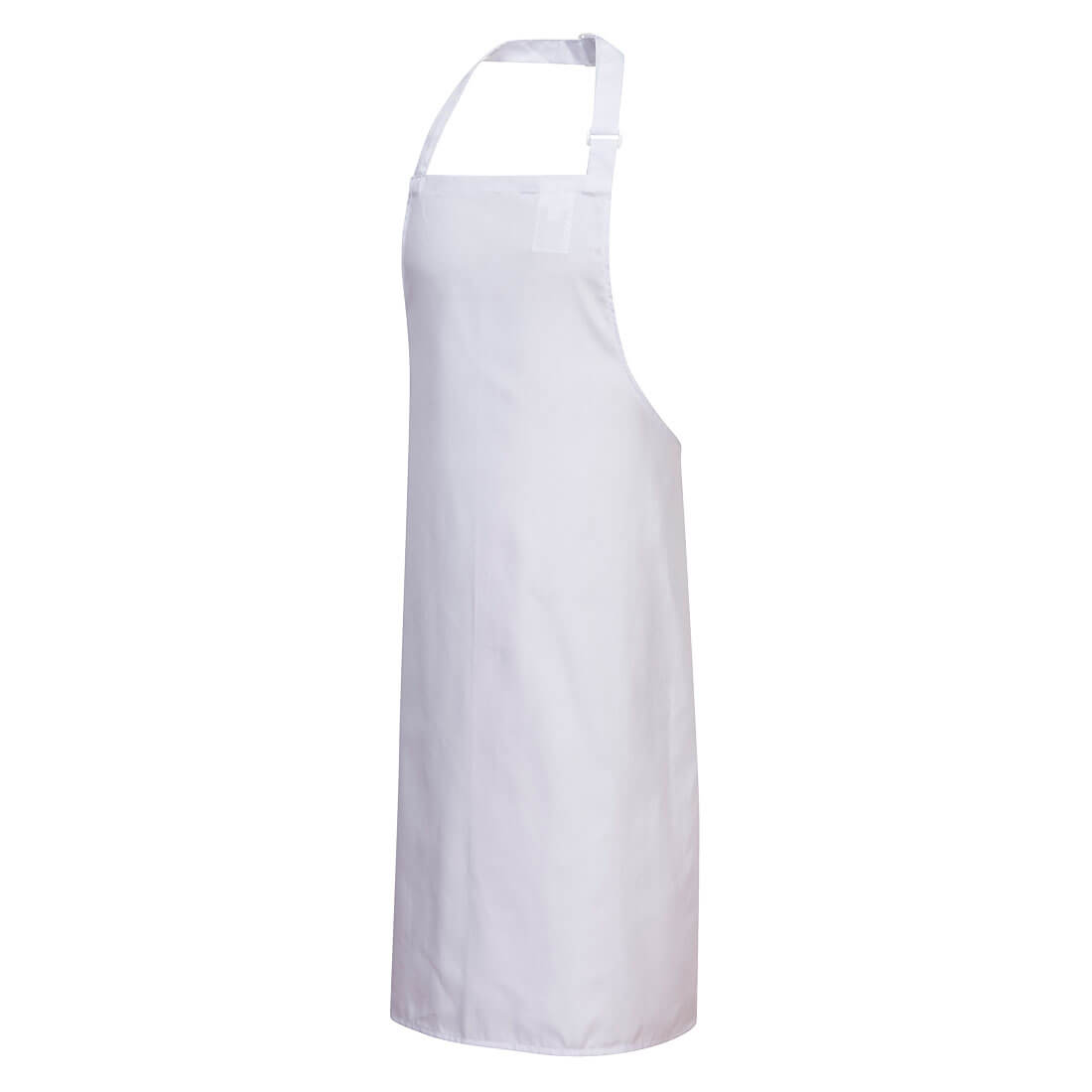 S841 - Polycotton Bib Apron White