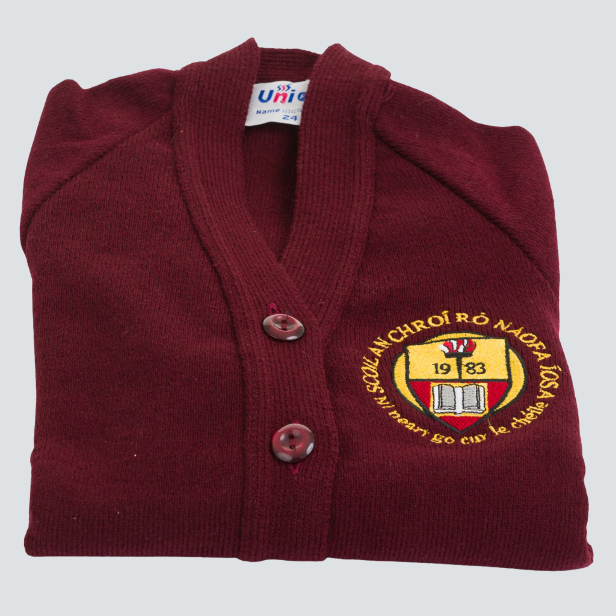 Sacred Heart of Jesus Knit Cardigan