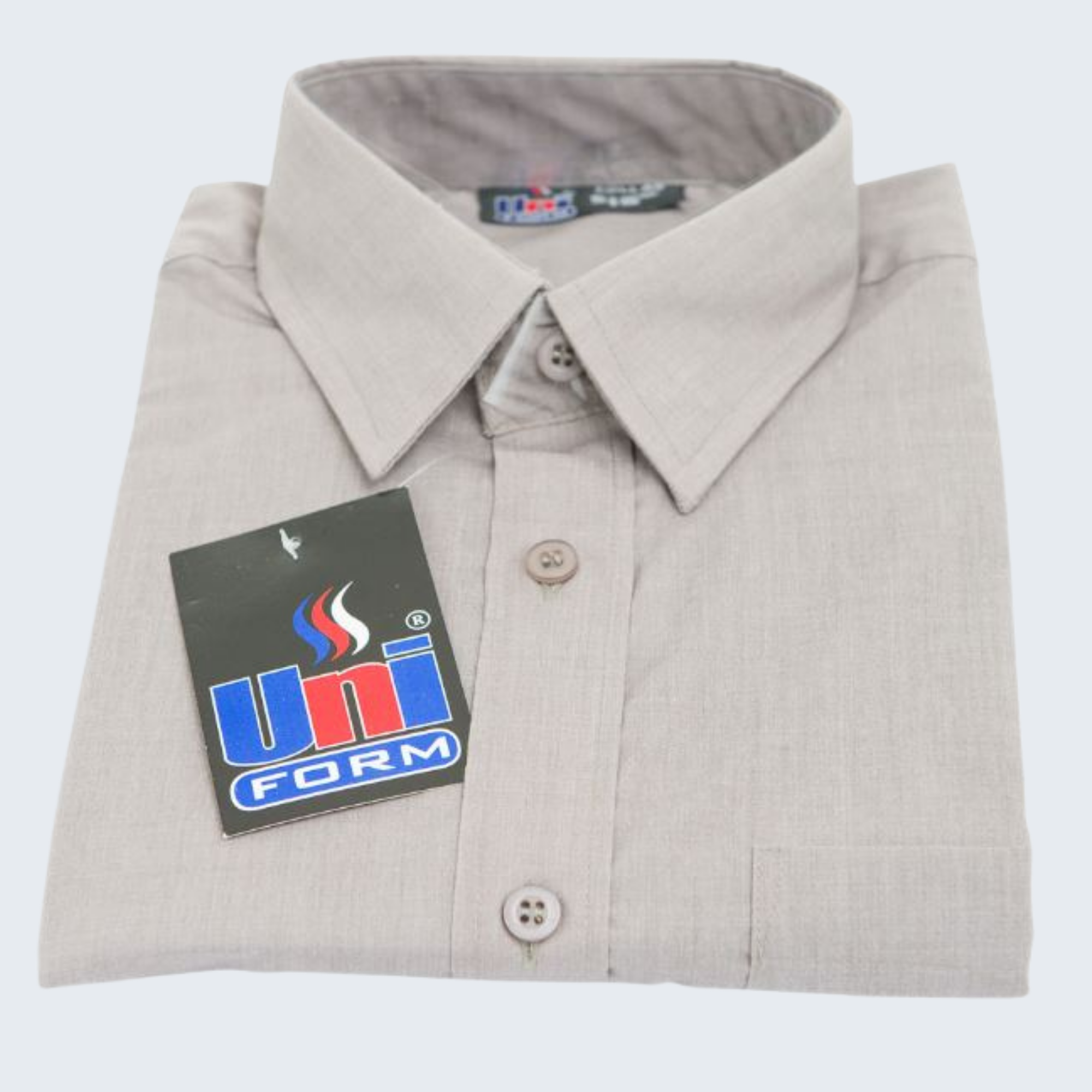 Blouse Long Sleeve Girls - Grey (Primary School)