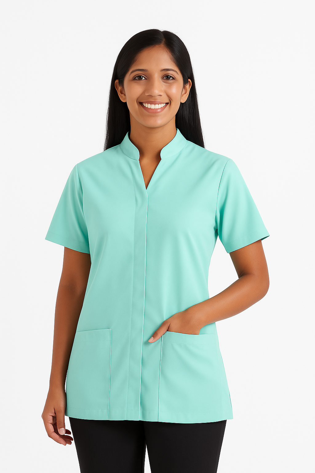 Endora Ashling Mandarin Collar Tunic